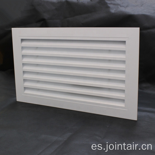 Difusor de ventilación de aire de retorno de tipo fijo de aluminio HVAC